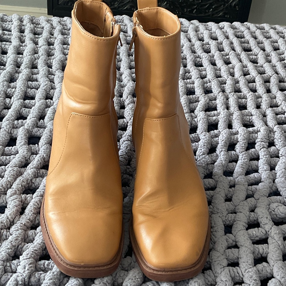Kensie Tan Heeled Boots